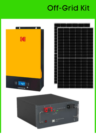 KODAK OG-7.2 7.2kW 48V Off-Grid Solar Kit